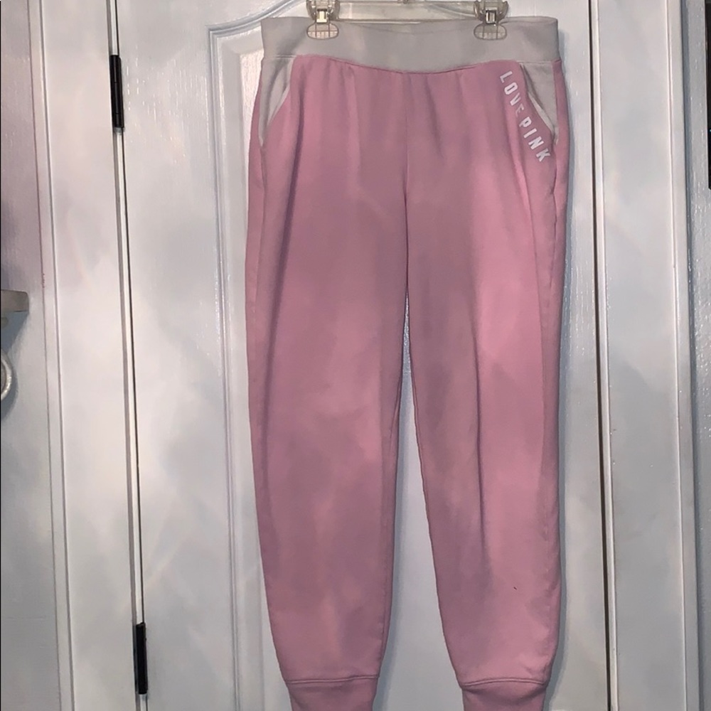 LOVE PINK SWEATPANTS